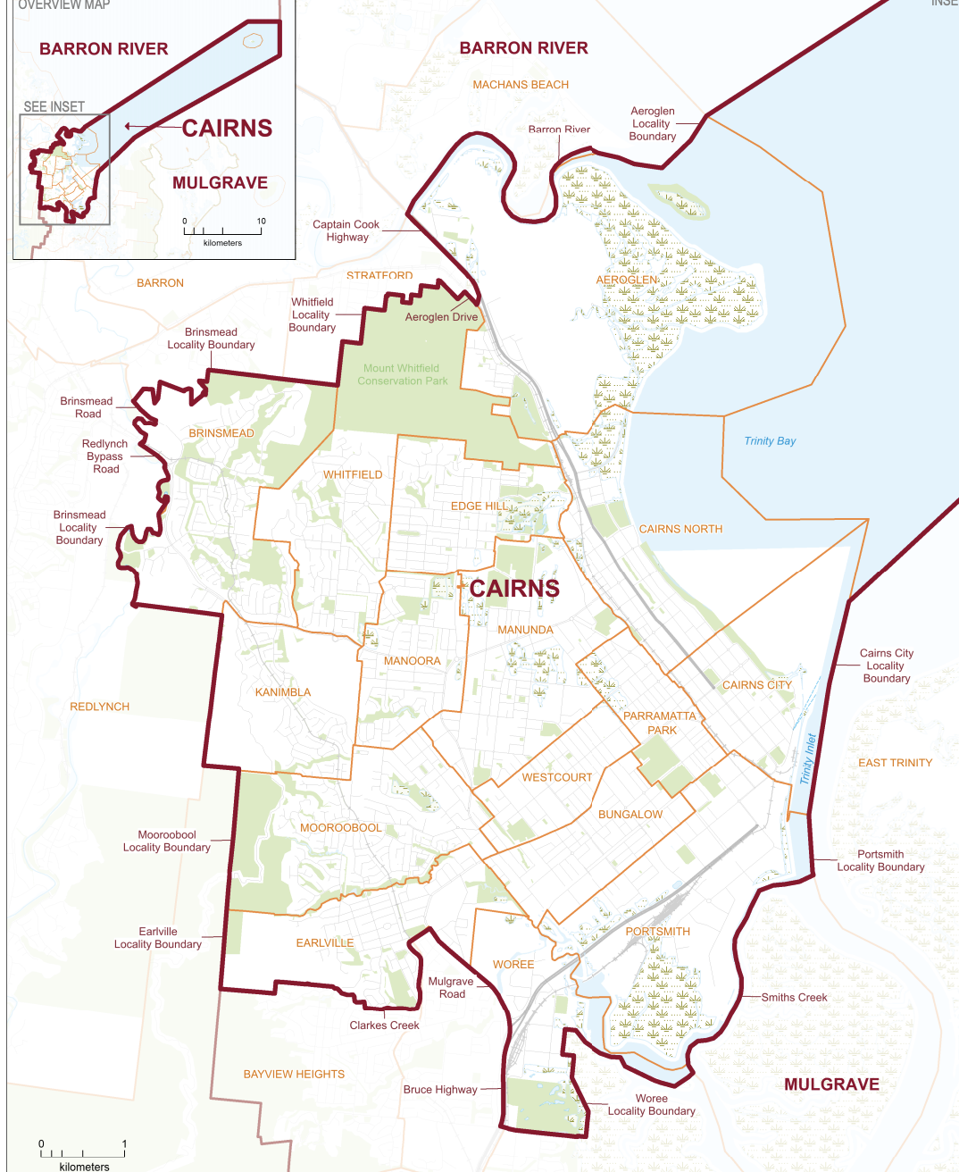 Cairns Electorate Map